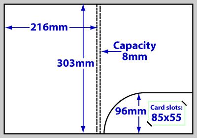 FA4_c8_b85x55_231 A4 Round Pocket 8mm Capacity Folder