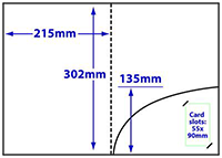 diagram of A4 round pocket folder 2