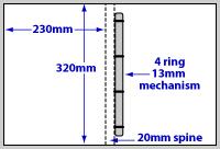 diagram of A4 Ring Binder Printing
